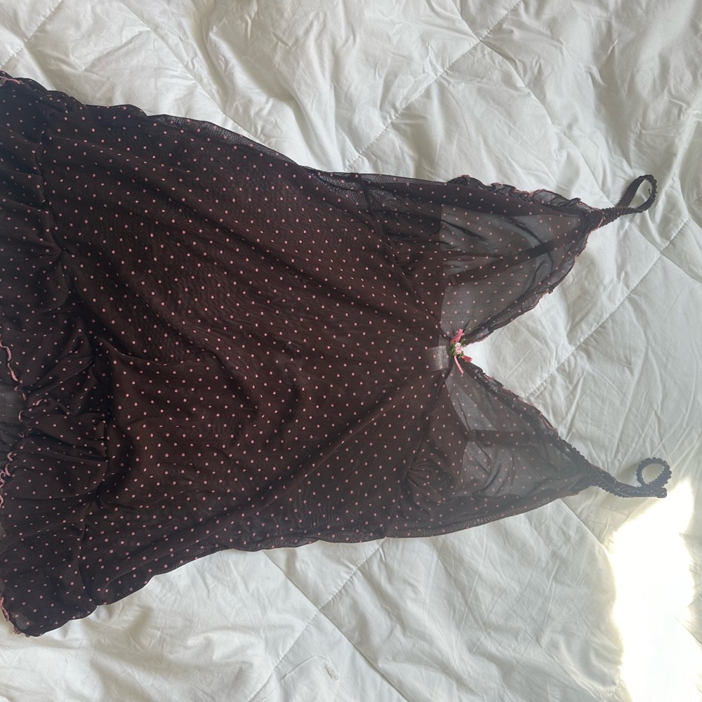 Y2K Vintage Rampage Lingerie Top